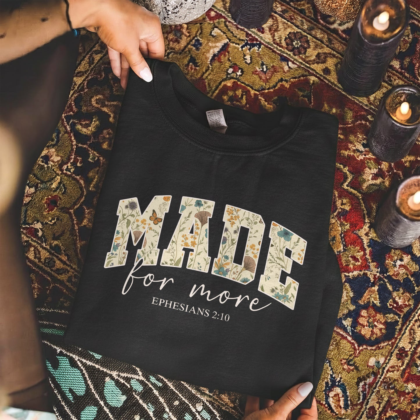 Made for more - Christian Pattern - Unisex Tshirt / Hoodie / Sweatshirt