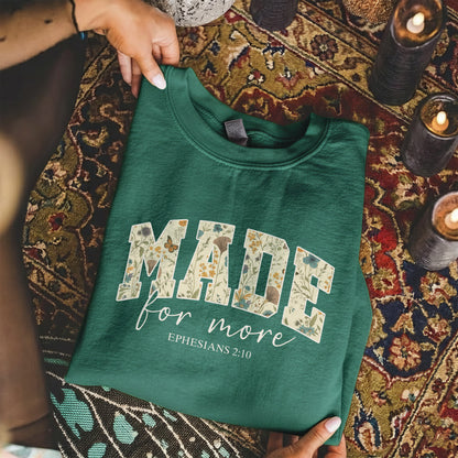Made for more - Christian Pattern - Unisex Tshirt / Hoodie / Sweatshirt