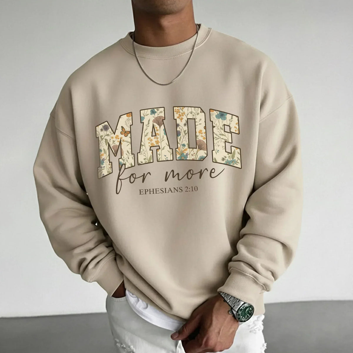 Made for more - Christian Pattern - Unisex Tshirt / Hoodie / Sweatshirt - Faith Guided Life