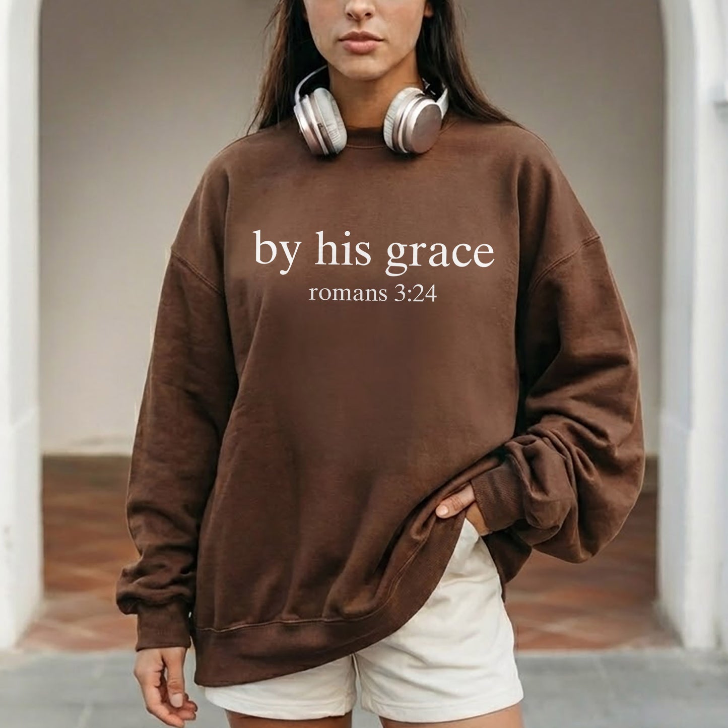 By His Grace - Minimalist Faith - Unisex Tshirt / Hoodie / Sweatshirt