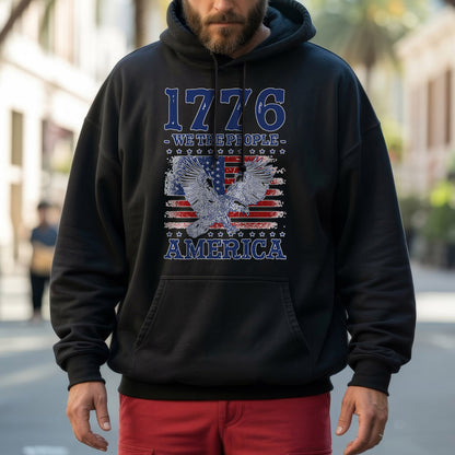 1776 We The People Patriotic Eagle T-Shirt