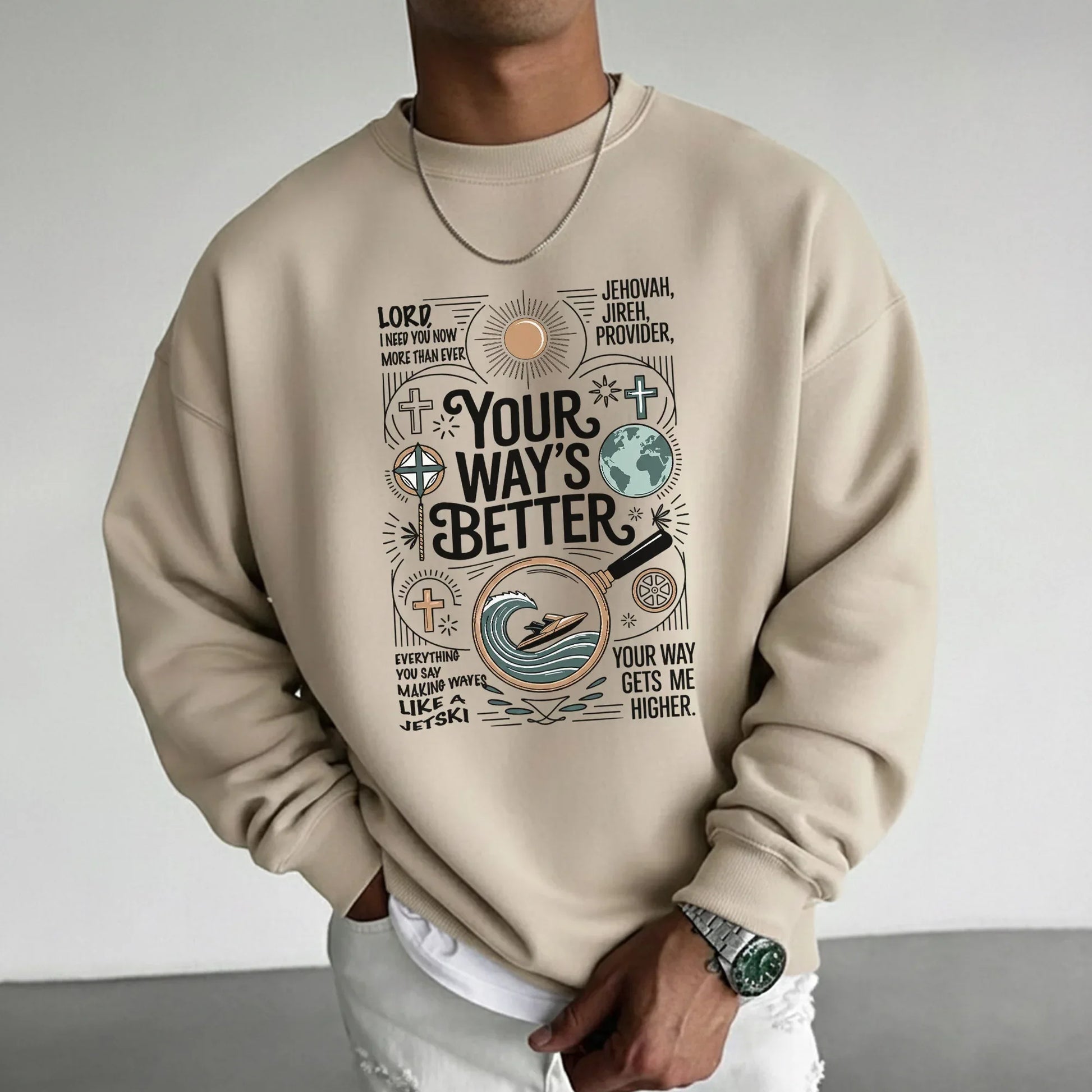 Your Way’s Better Jehovah Jireh Christian Design - Christian Doodle - Unisex Tshirt / Hoodie / Sweatshirt - Faith Guided Life