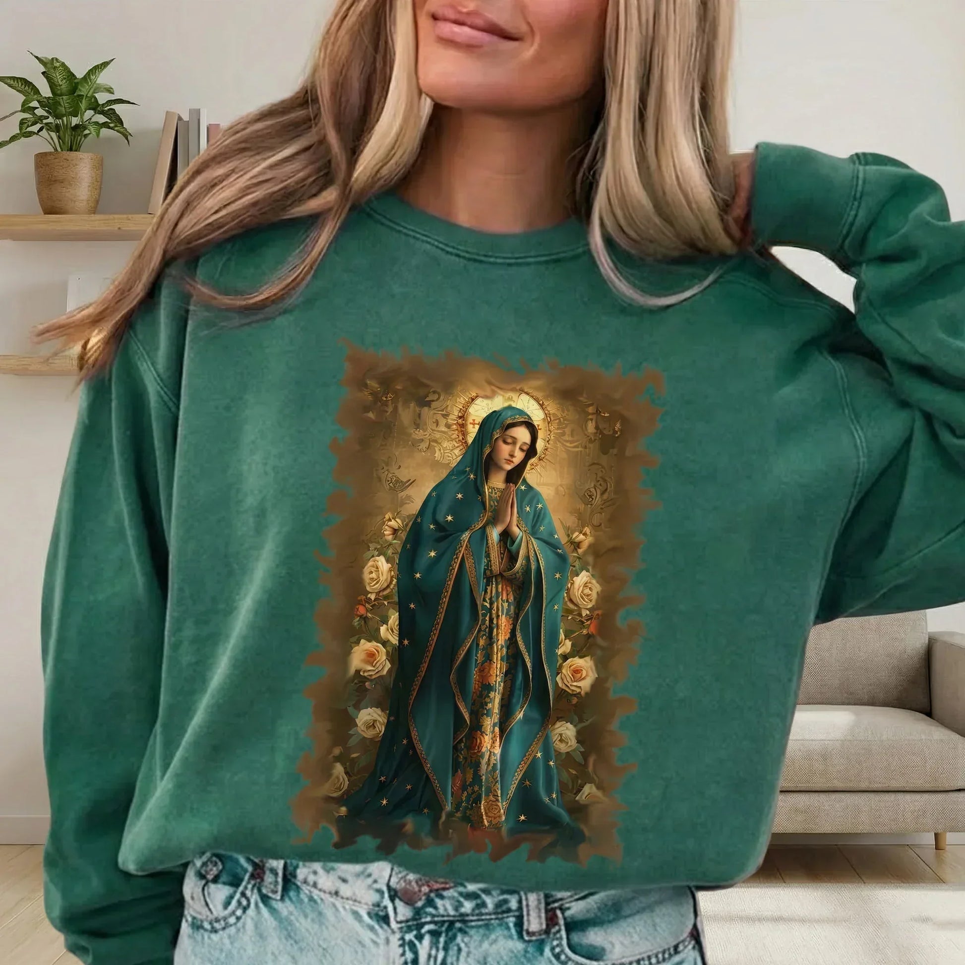 Our Lady Of The Blessed Prayer - Grace Mother - Unisex Tshirt / Hoodie / Sweatshirt - Faith Guided Life