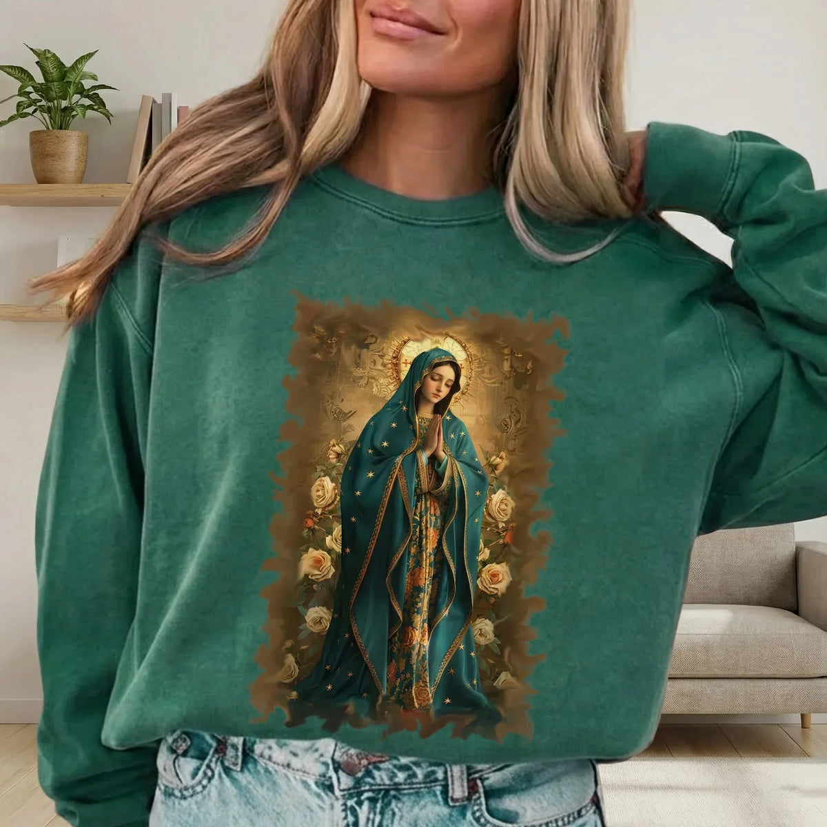 Our Lady Of The Blessed Prayer - Grace Mother - Unisex Tshirt / Hoodie / Sweatshirt - Faith Guided Life