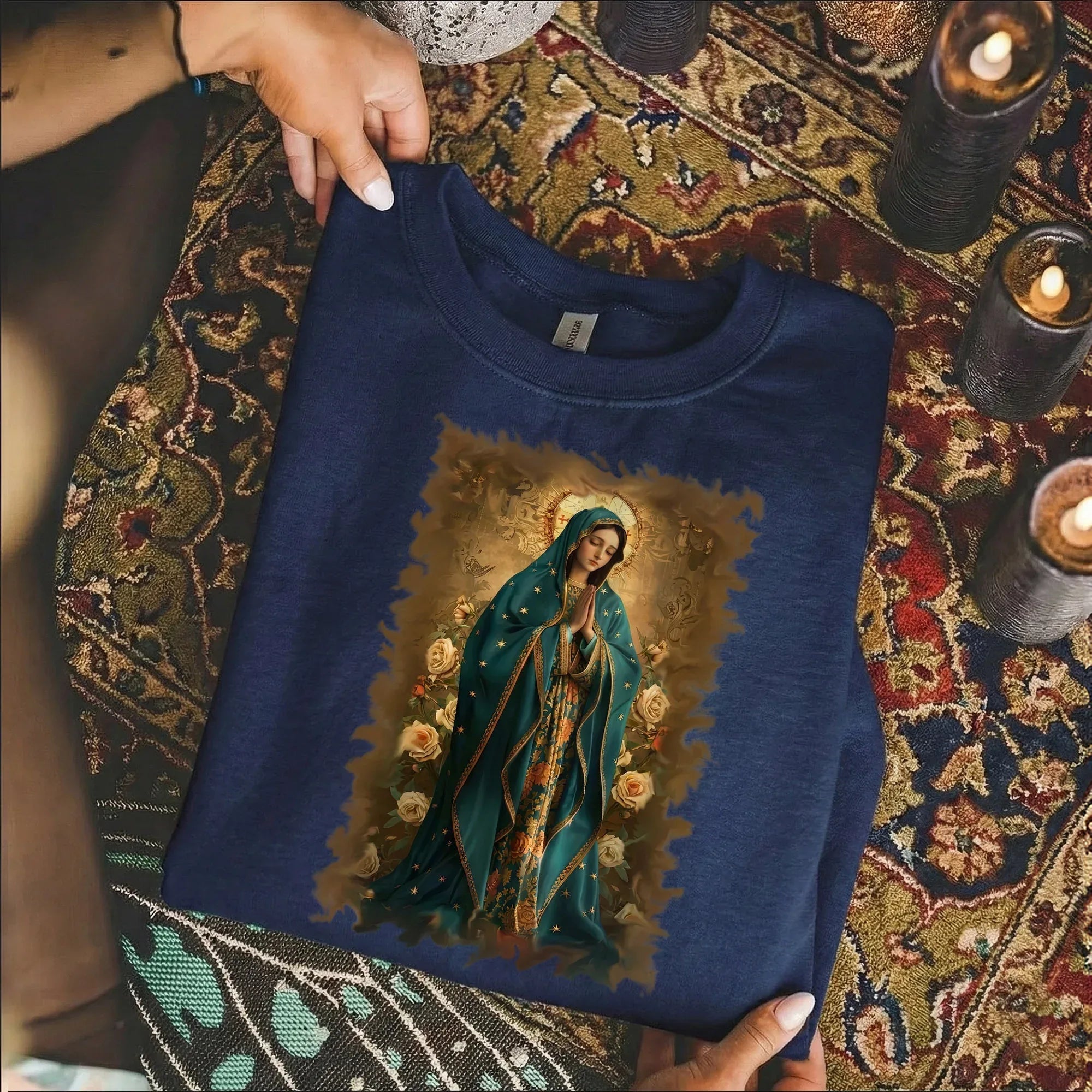 Our Lady Of The Blessed Prayer - Grace Mother - Unisex Tshirt / Hoodie / Sweatshirt - Faith Guided Life