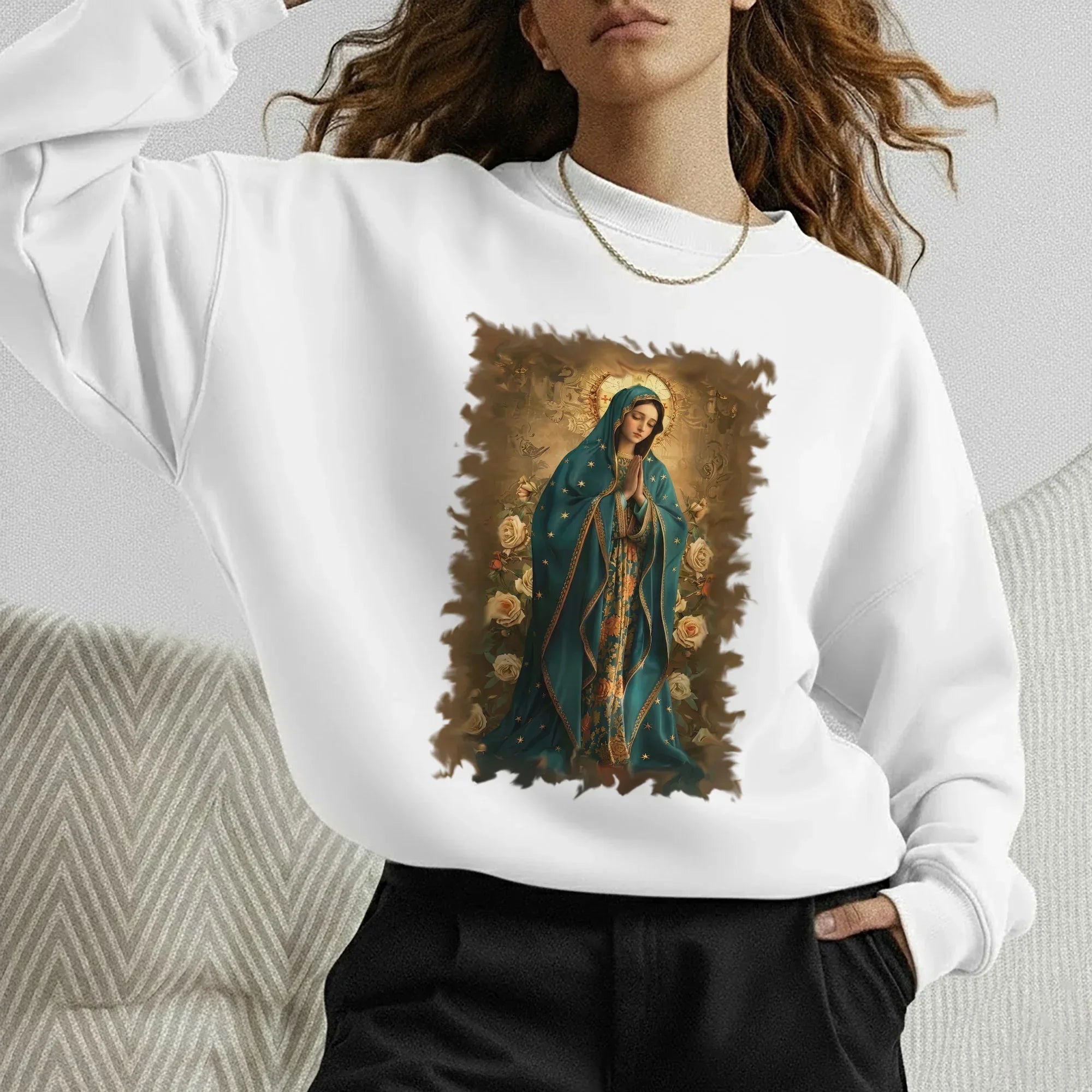 Our Lady Of The Blessed Prayer - Grace Mother - Unisex Tshirt / Hoodie / Sweatshirt - Faith Guided Life