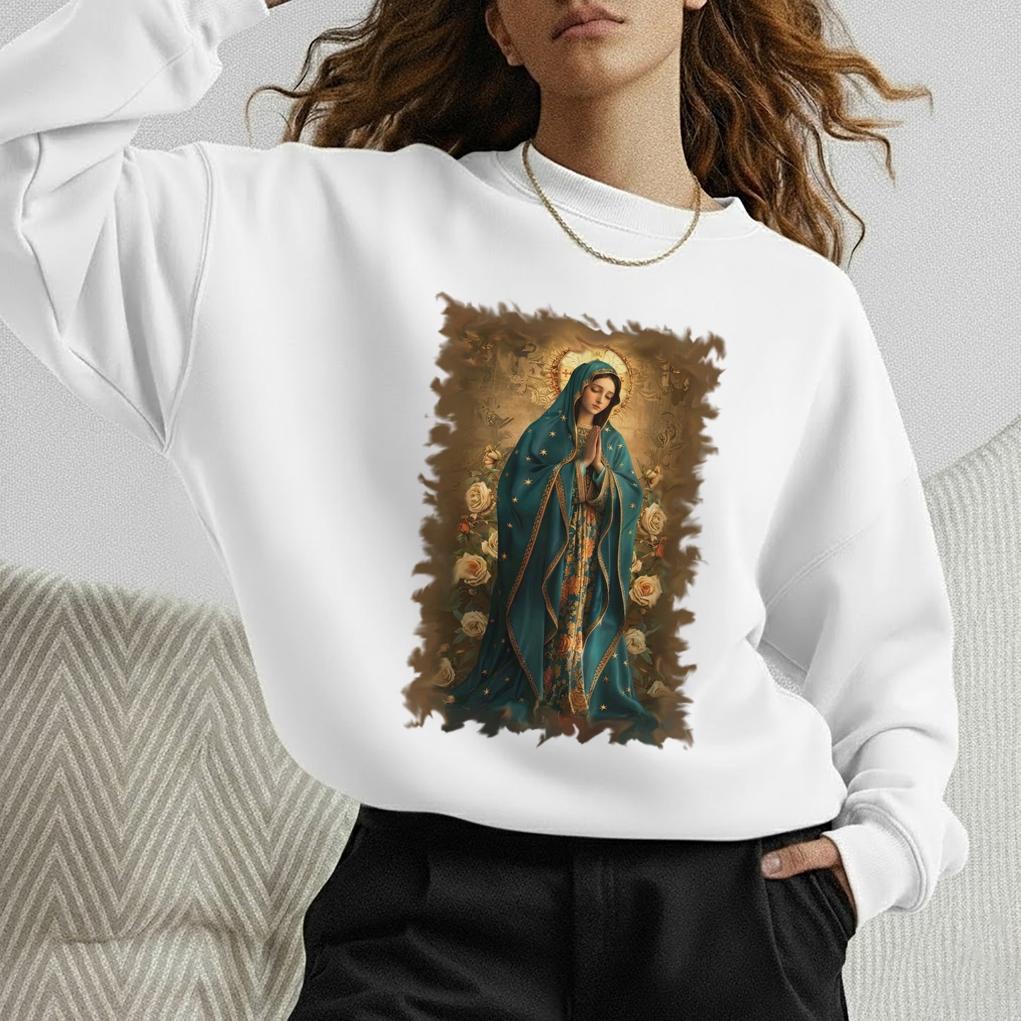 Our Lady of Guadalupe Faith – Unisex Tshirt / Hoodie / Sweatshirt