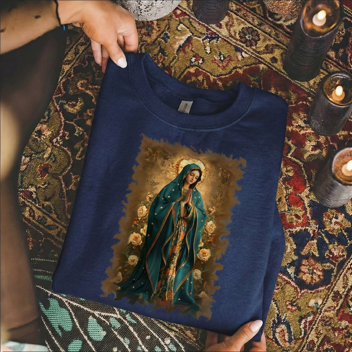 Our Lady of Guadalupe Faith – Unisex Tshirt / Hoodie / Sweatshirt