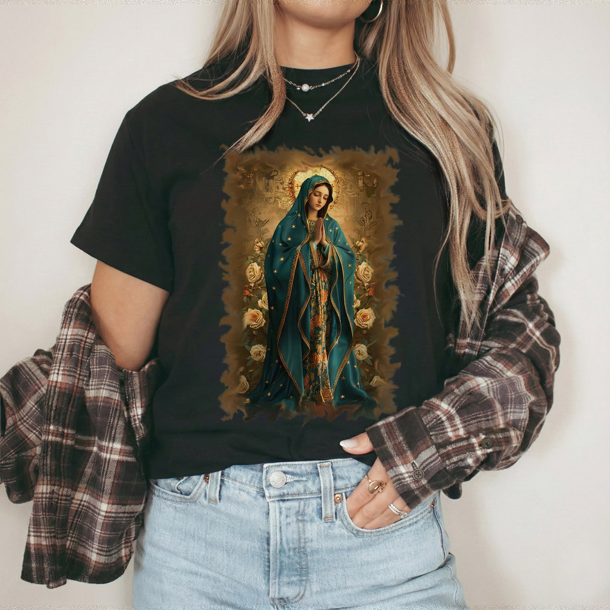 Our Lady of Guadalupe Faith – Unisex Tshirt / Hoodie / Sweatshirt