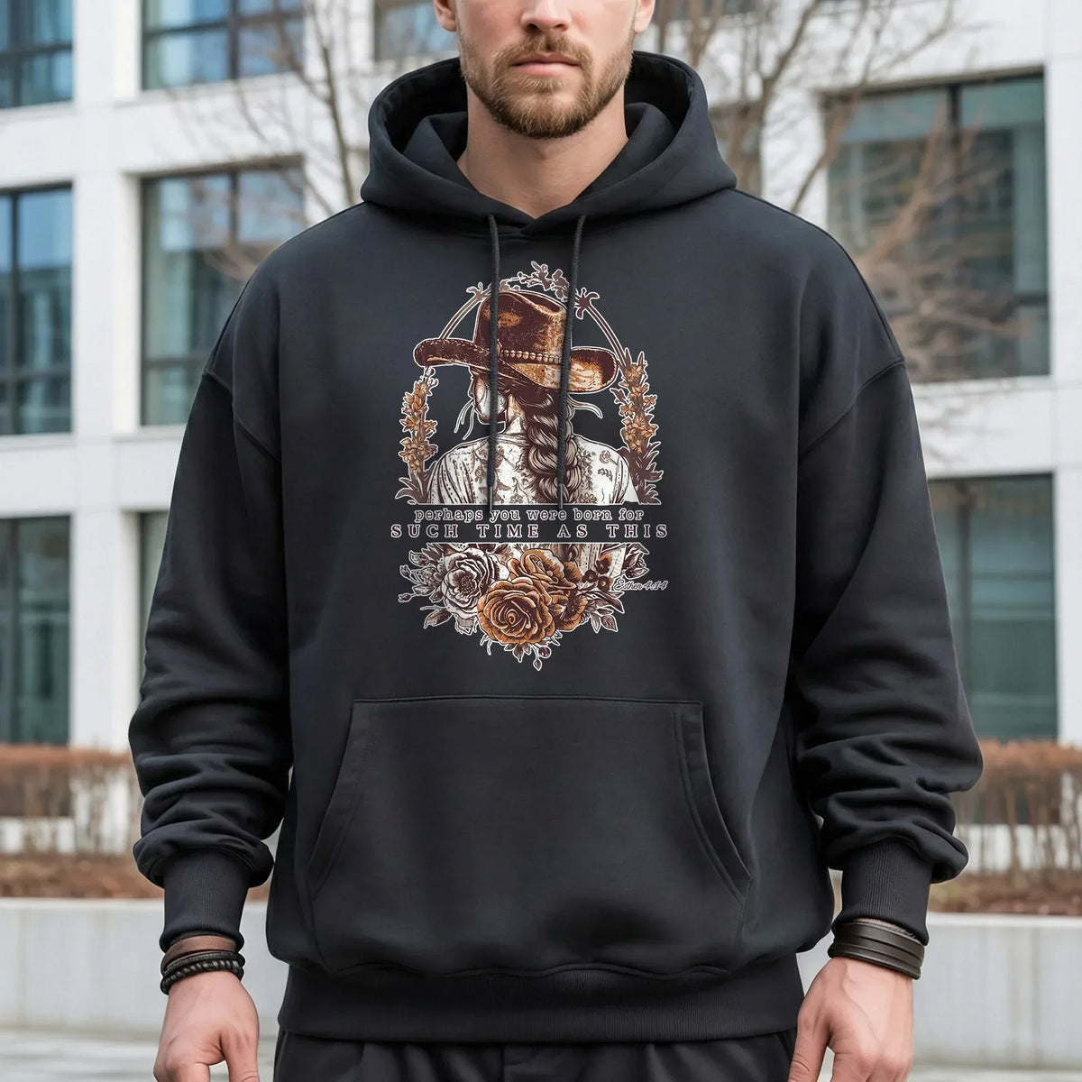 Perhaps You Were Born For Such a Time as This – Faith Floral – Unisex Tshirt / Hoodie / Sweatshirt - Faith Guided Life