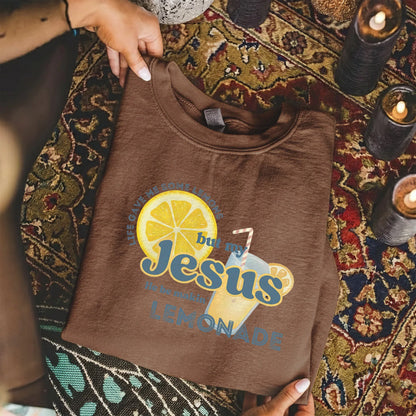 Jesus Makes Lemonade Retro Citrus Design – Faith Message – Unisex Tshirt / Hoodie / Sweatshirt - Faith Guided Life