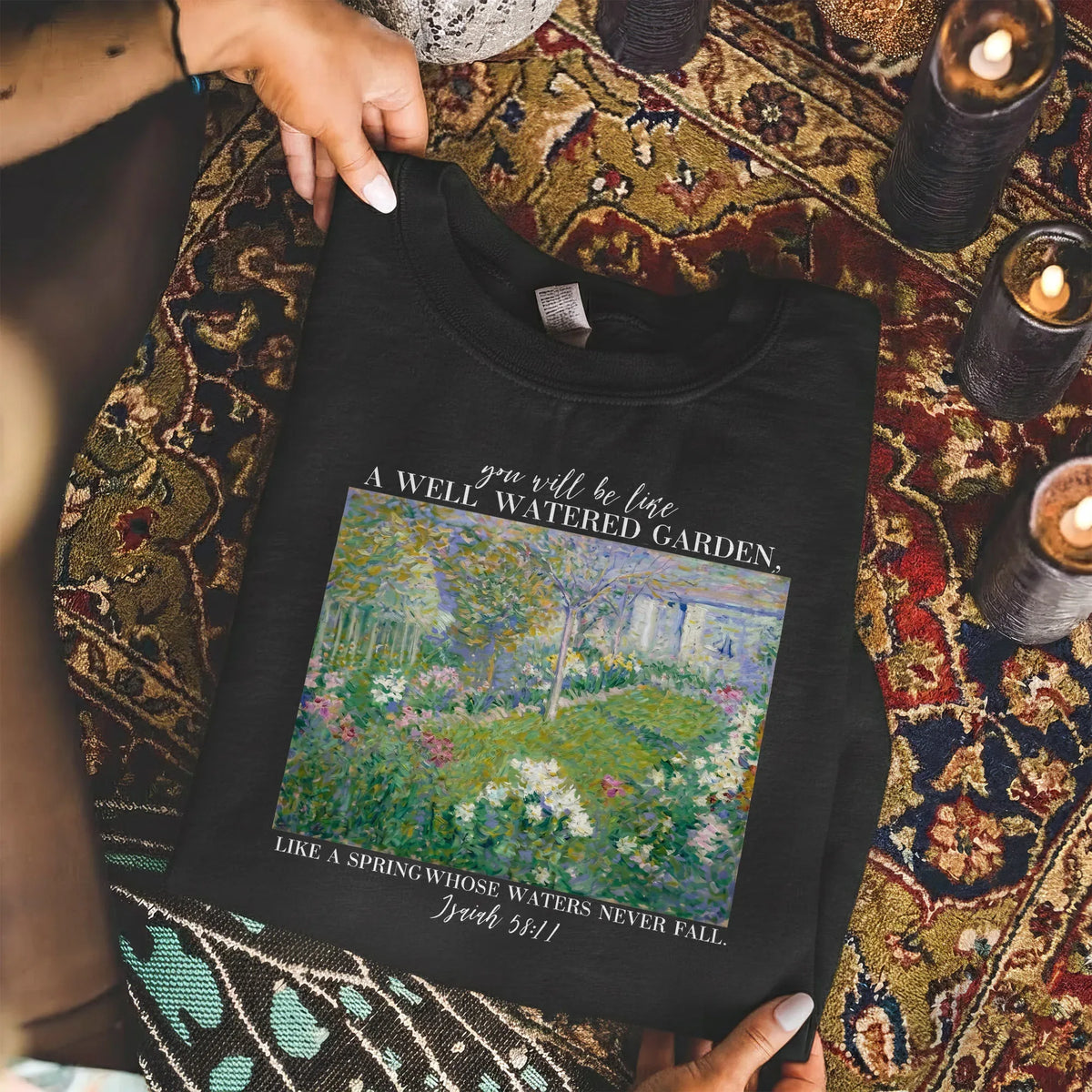 A Well Watered Garden – Landscape of Creation – Unisex T-shirt / Hoodie / Sweatshirt