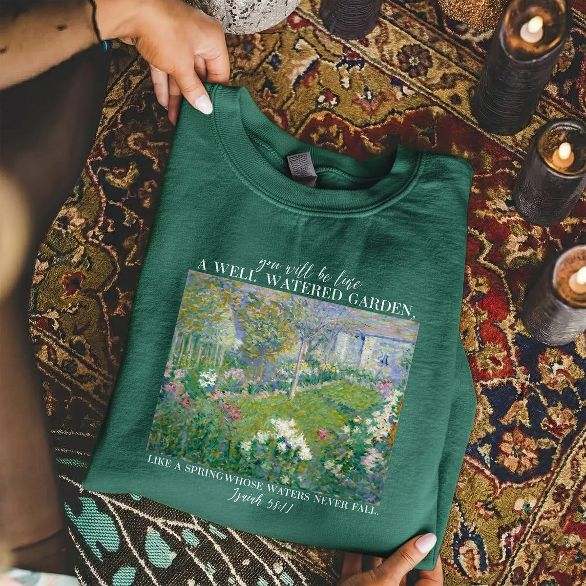 A Well Watered Garden – Landscape of Creation – Unisex T-shirt / Hoodie / Sweatshirt