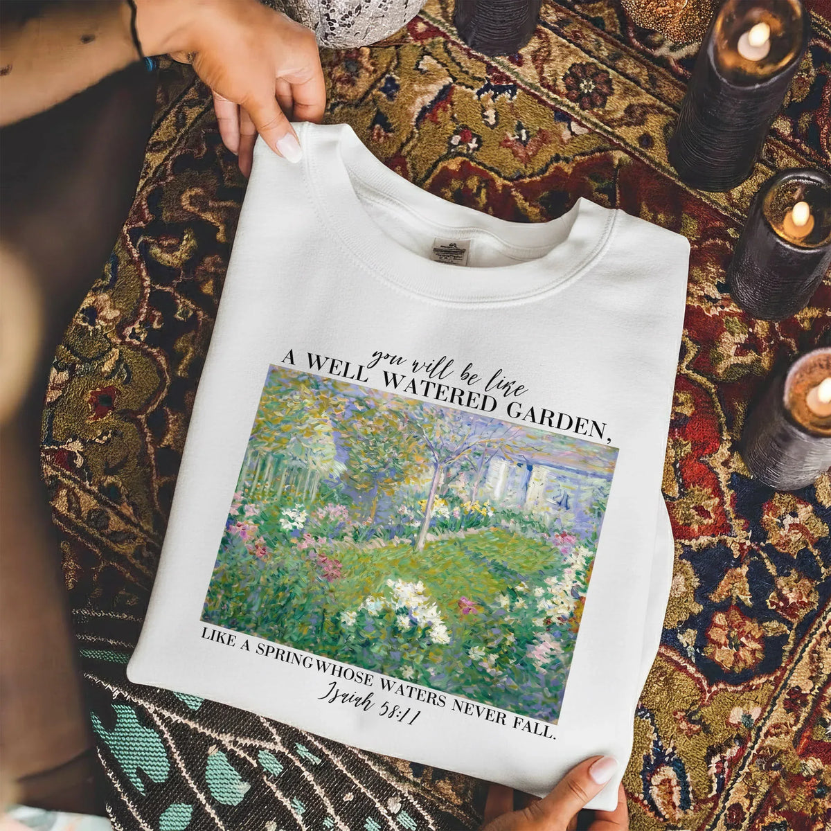 A Well Watered Garden – Landscape of Creation – Unisex T-shirt / Hoodie / Sweatshirt