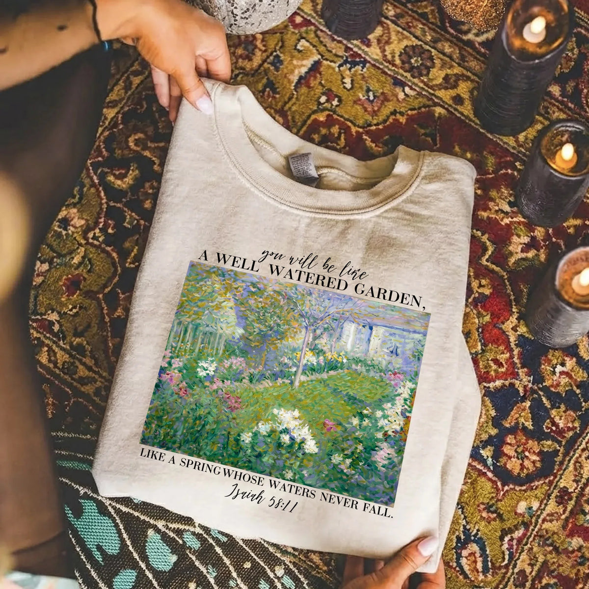 A Well Watered Garden – Landscape of Creation – Unisex T-shirt / Hoodie / Sweatshirt