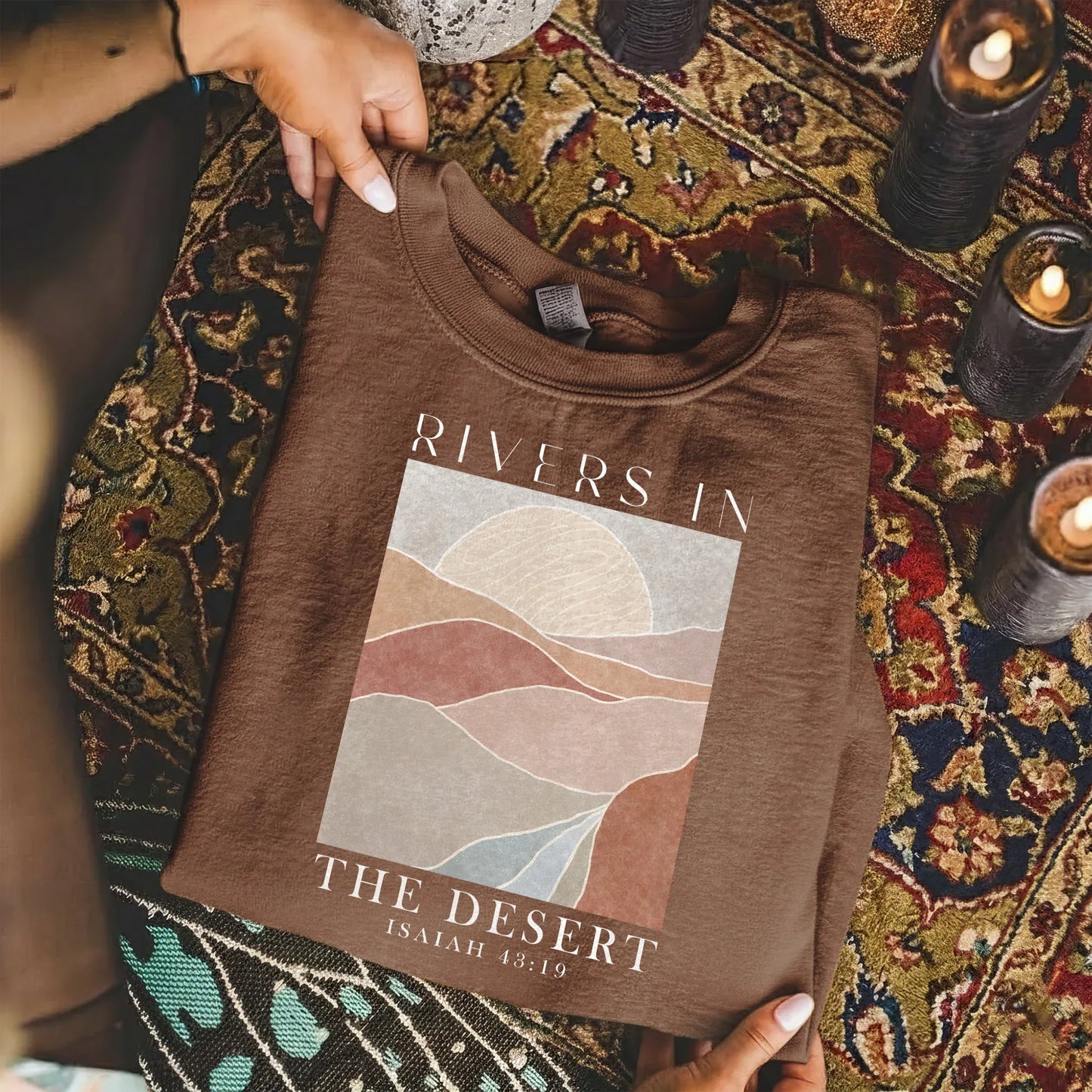 Rivers in the Desert – Landscape of Creation – Unisex T-shirt / Hoodie / Sweatshirt - Faith Guided Life