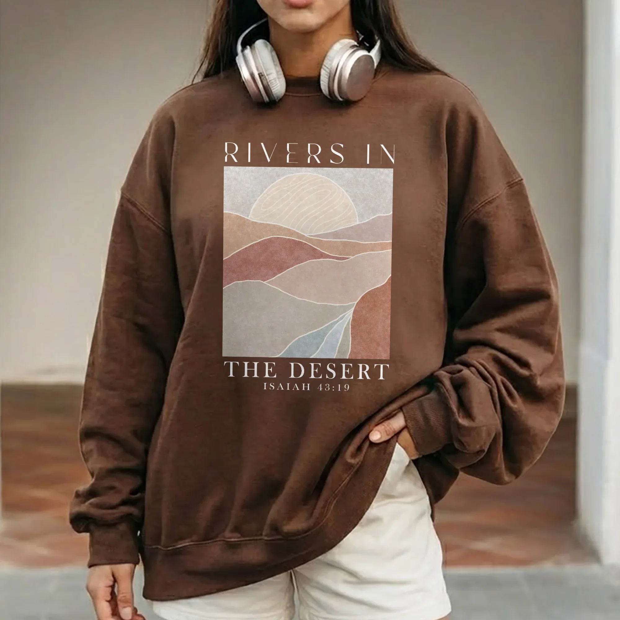 Rivers in the Desert – Landscape of Creation – Unisex T-shirt / Hoodie / Sweatshirt - Faith Guided Life