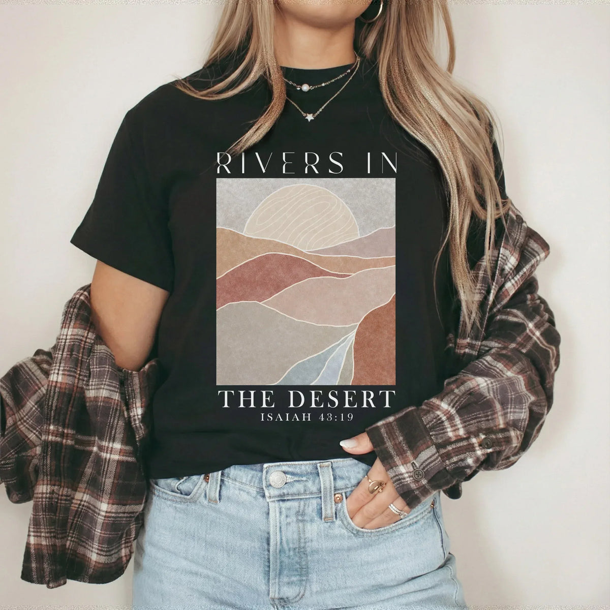 Rivers in the Desert – Landscape of Creation – Unisex T-shirt / Hoodie / Sweatshirt - Faith Guided Life