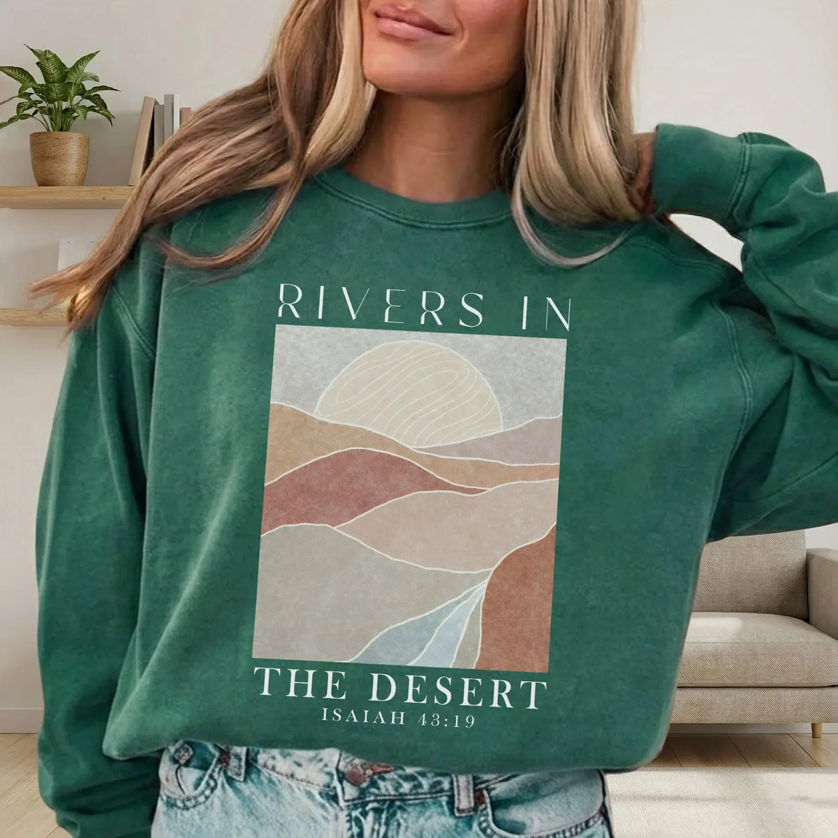 Rivers in the Desert – Landscape of Creation – Unisex T-shirt / Hoodie / Sweatshirt - Faith Guided Life