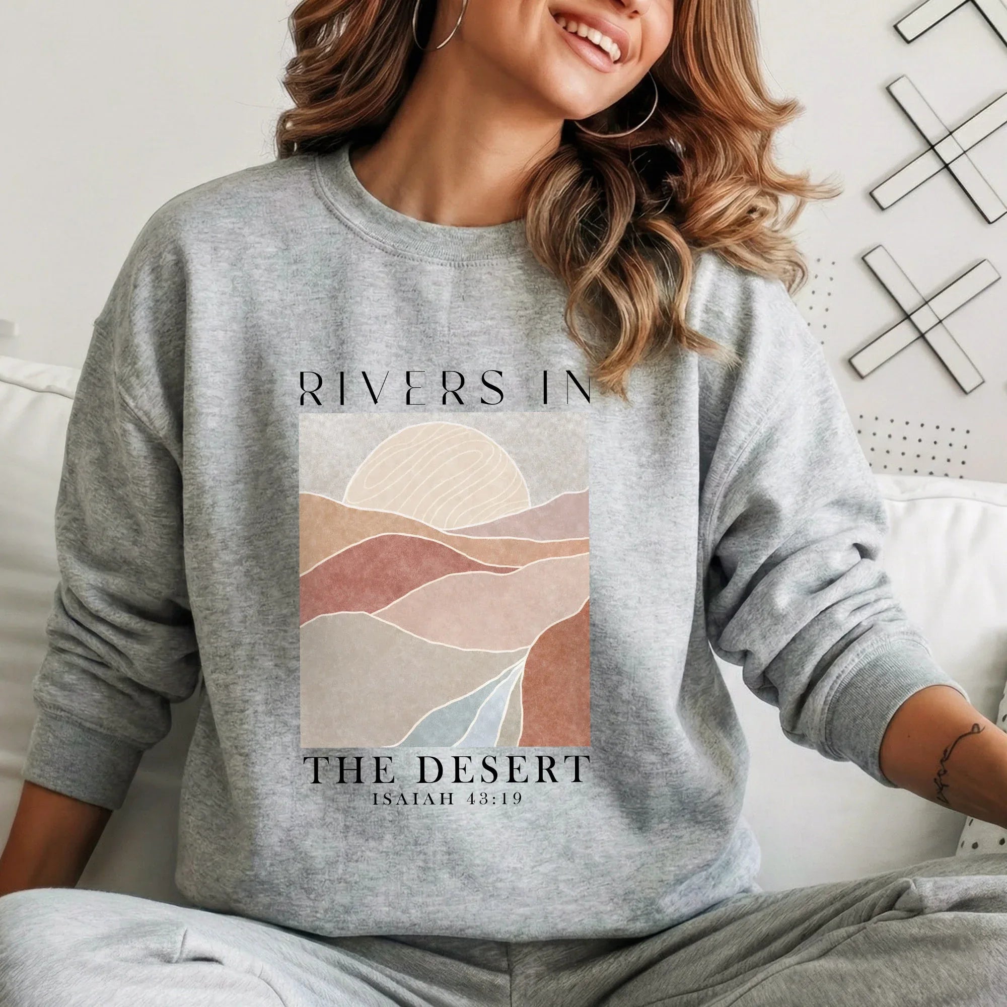 Rivers in the Desert – Landscape of Creation – Unisex T-shirt / Hoodie / Sweatshirt - Faith Guided Life