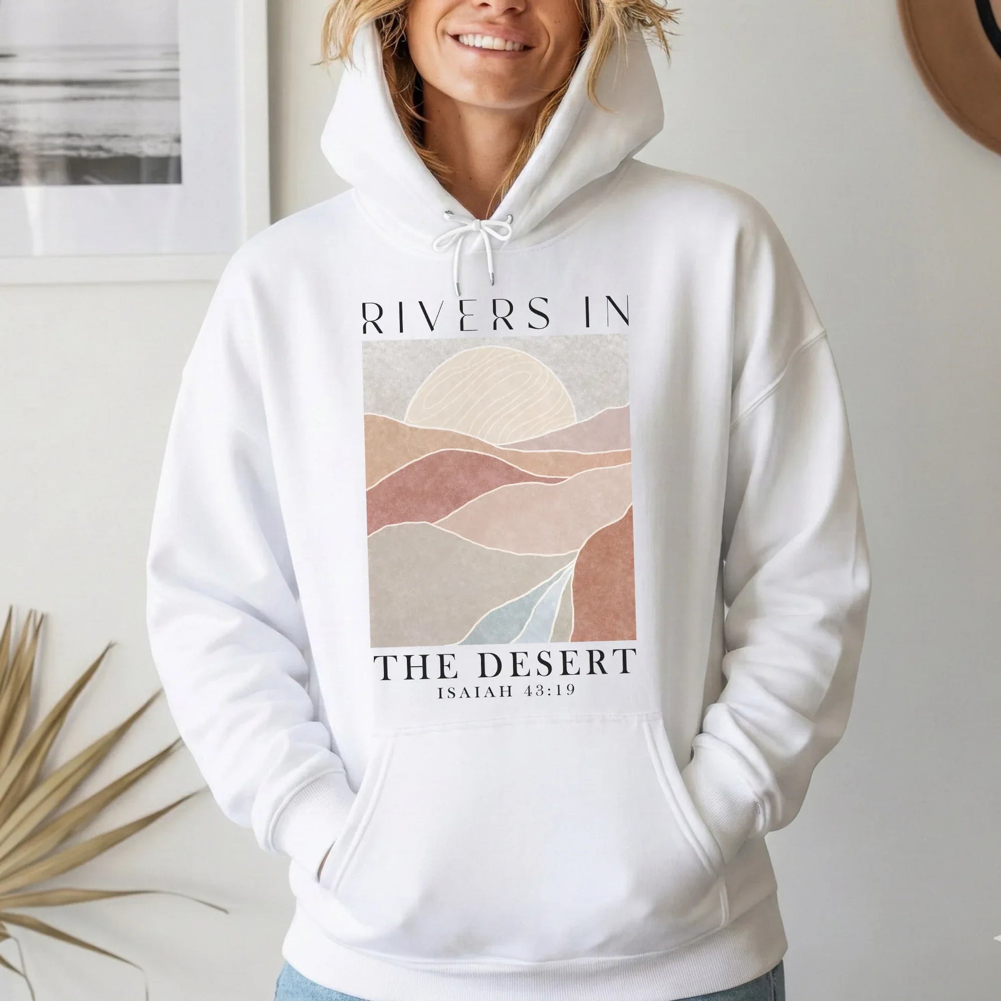 Rivers in the Desert – Landscape of Creation – Unisex T-shirt / Hoodie / Sweatshirt - Faith Guided Life
