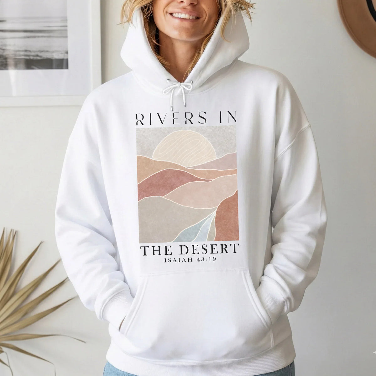 Rivers in the Desert – Landscape of Creation – Unisex T-shirt / Hoodie / Sweatshirt - Faith Guided Life
