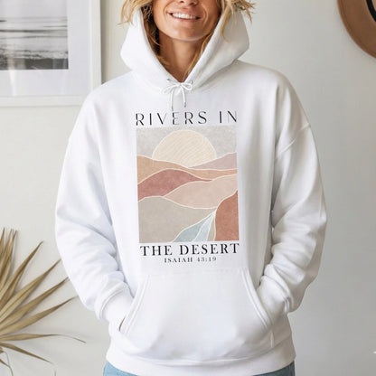 Rivers in the Desert – Landscape of Creation – Unisex T-shirt / Hoodie / Sweatshirt - Faith Guided Life