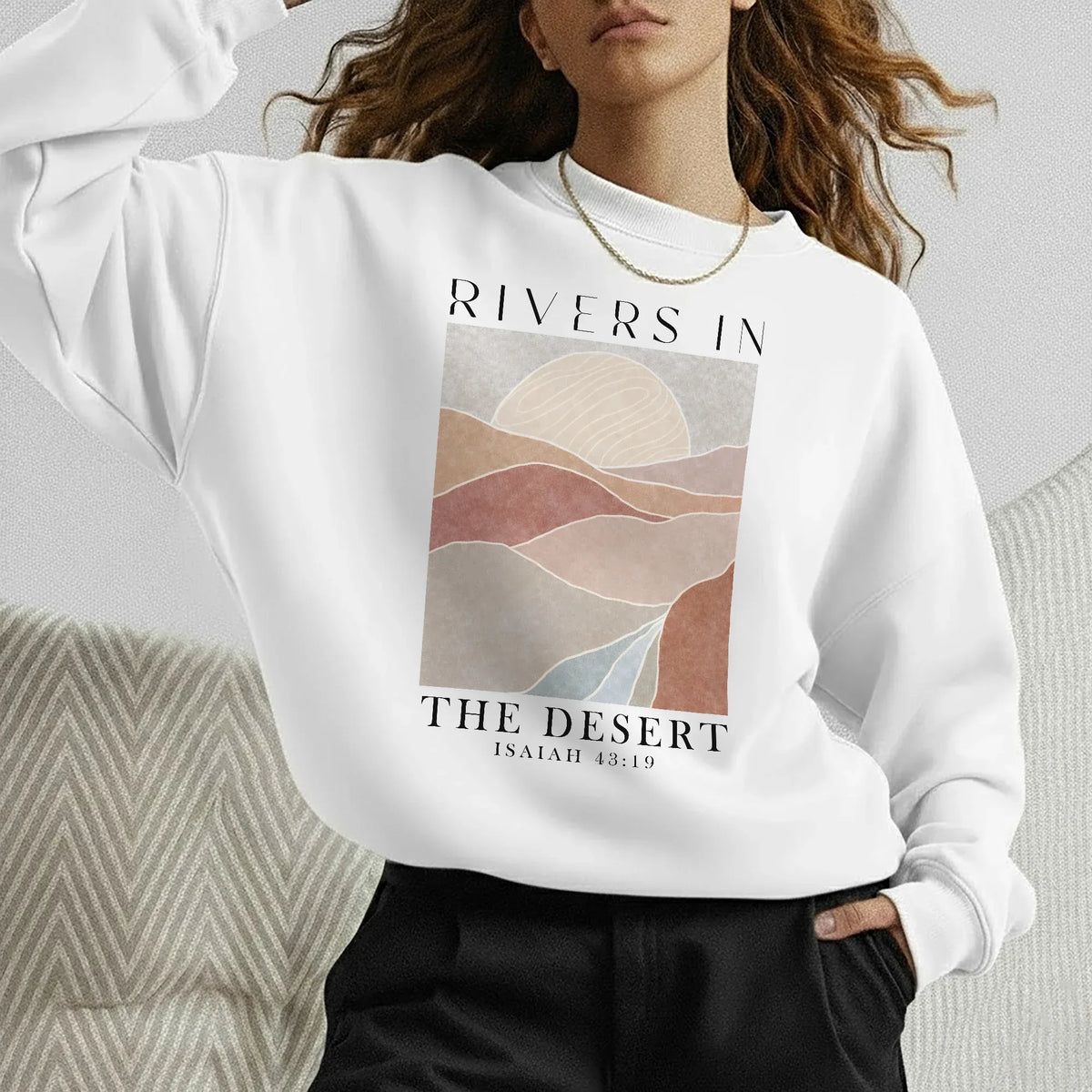 Rivers in the Desert – Landscape of Creation – Unisex T-shirt / Hoodie / Sweatshirt - Faith Guided Life