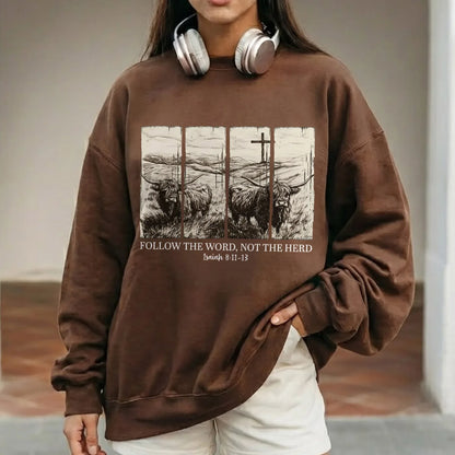 Follow the Word, Not the Herd – Landscape of Creation – Unisex Tshirt / Hoodie / Sweatshirt - Faith Guided Life