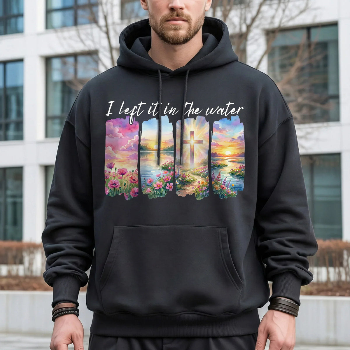 I Left It in the Water Faith Landscape – Landscape of Creation – Unisex Tshirt / Hoodie / Sweatshirt - Faith Guided Life