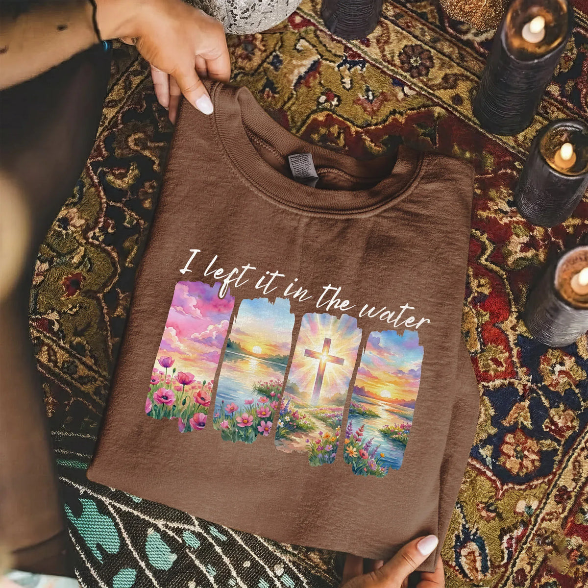 I Left It in the Water Faith Landscape – Landscape of Creation – Unisex Tshirt / Hoodie / Sweatshirt - Faith Guided Life