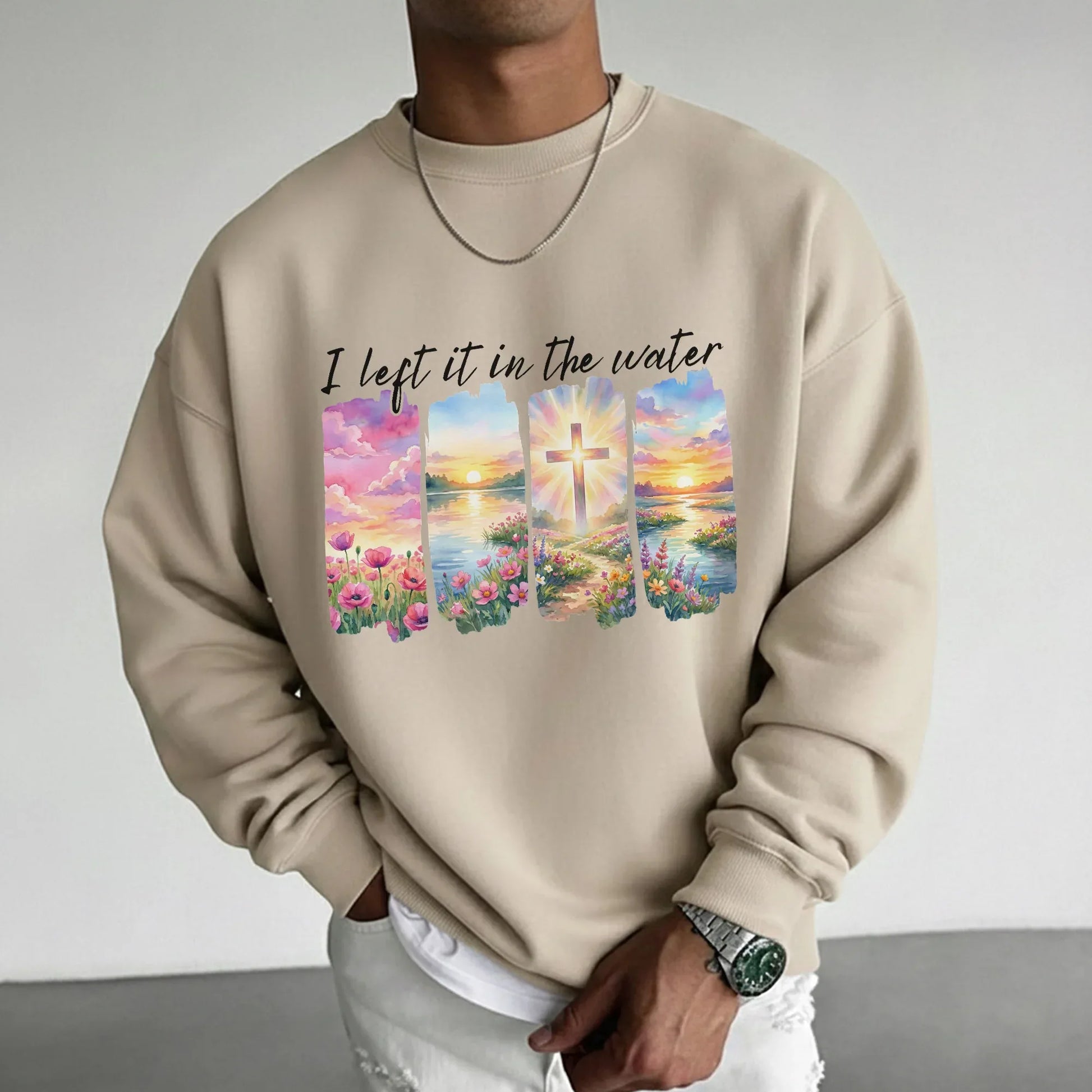I Left It in the Water Faith Landscape – Landscape of Creation – Unisex Tshirt / Hoodie / Sweatshirt - Faith Guided Life