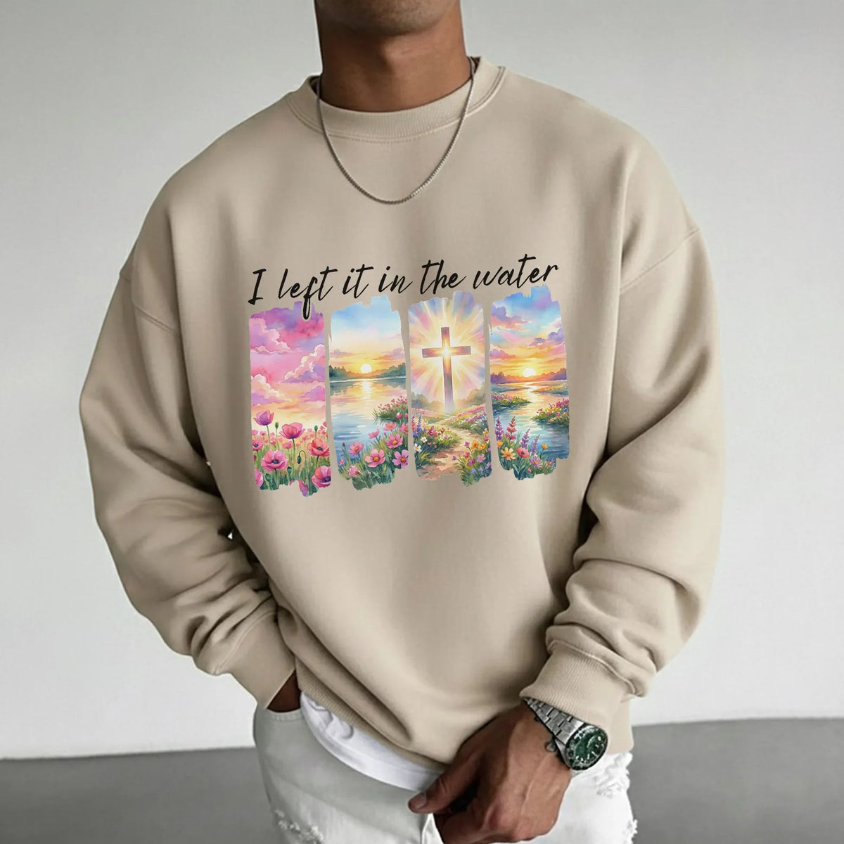 I Left It in the Water Faith Landscape – Landscape of Creation – Unisex Tshirt / Hoodie / Sweatshirt - Faith Guided Life