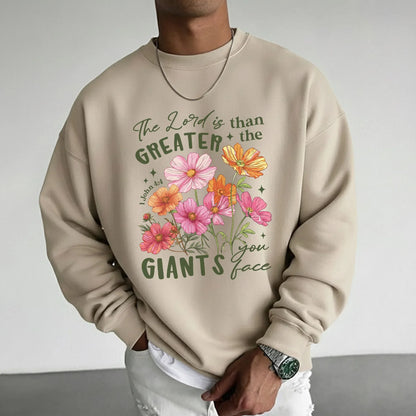1 John 4:4 Floral Faith Design – Faith Floral – Unisex Tshirt / Hoodie / Sweatshirt - Faith Guided Life