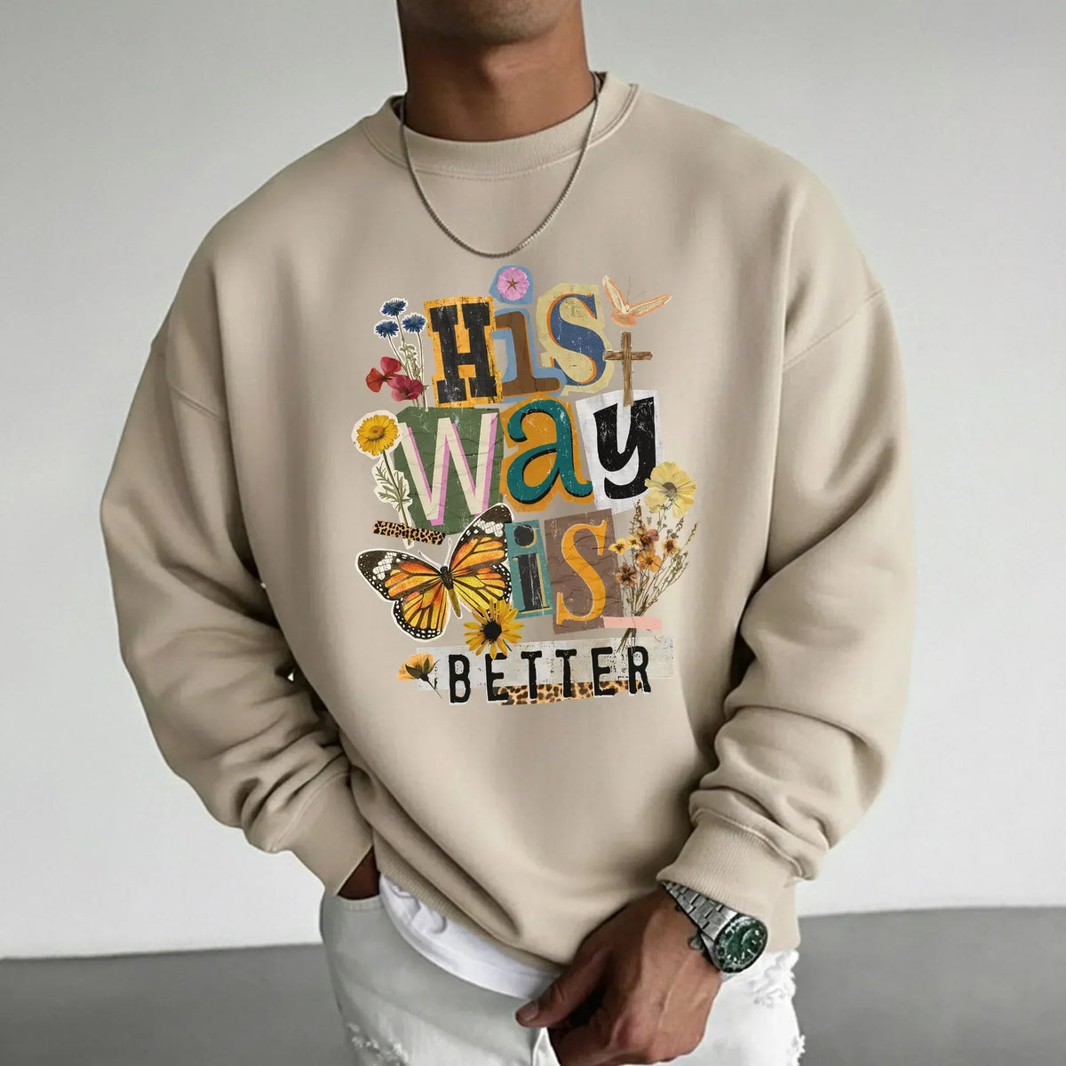 His Way Is Better – Faith Floral – Unisex Tshirt / Hoodie / Sweatshirt - Faith Guided Life