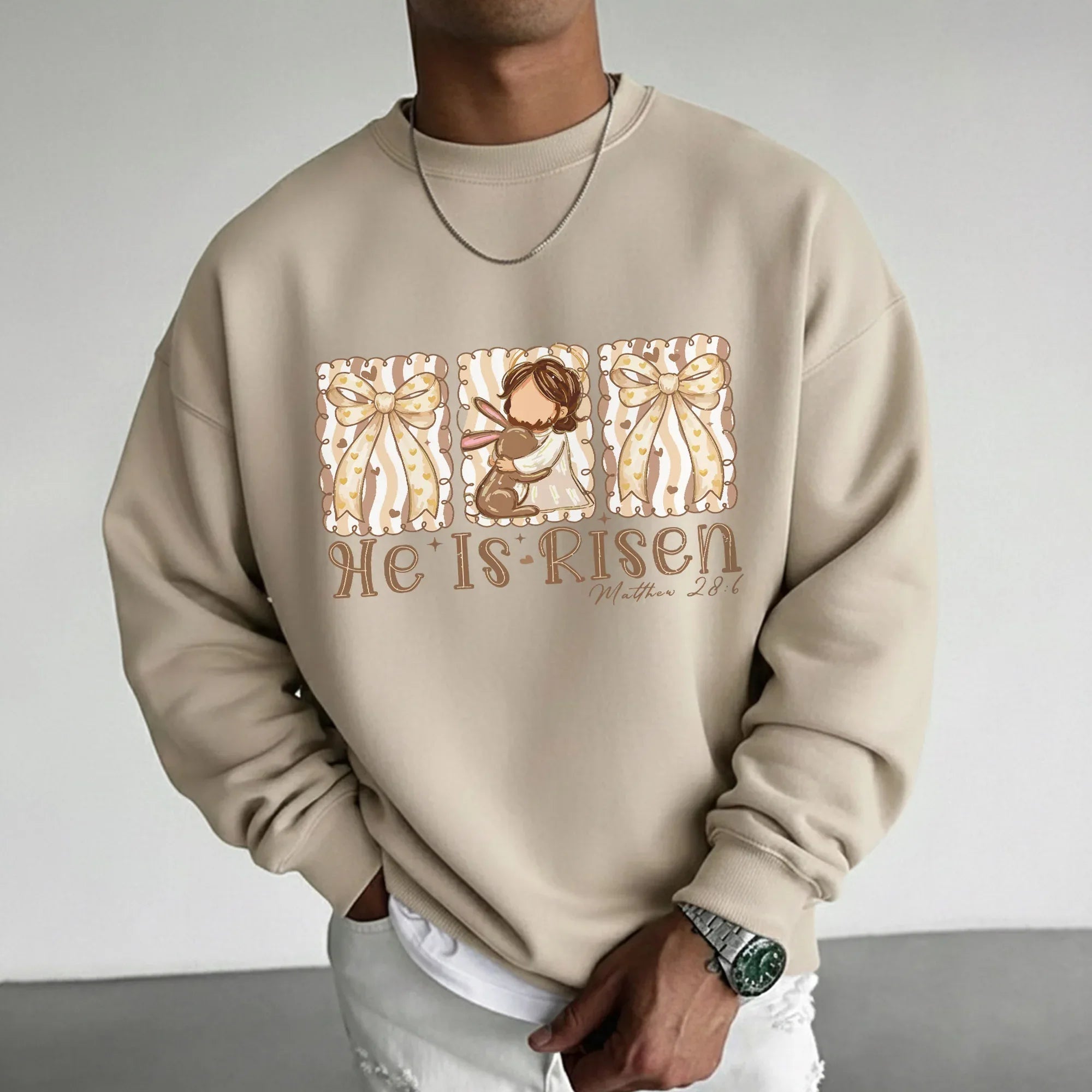He Is Risen Bunny Hug – He is Risen – Unisex Tshirt / Hoodie / Sweatshirt - Faith Guided Life