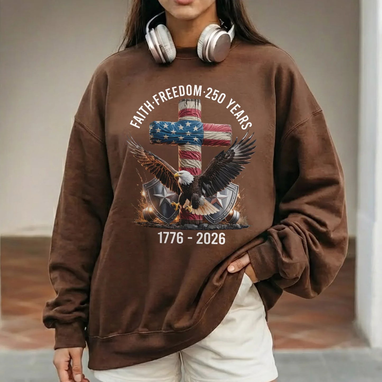 Faith & Freedom 250 Years – Hold Fast Faith – Unisex Tshirt / Hoodie / Sweatshirt - Faith Guided Life