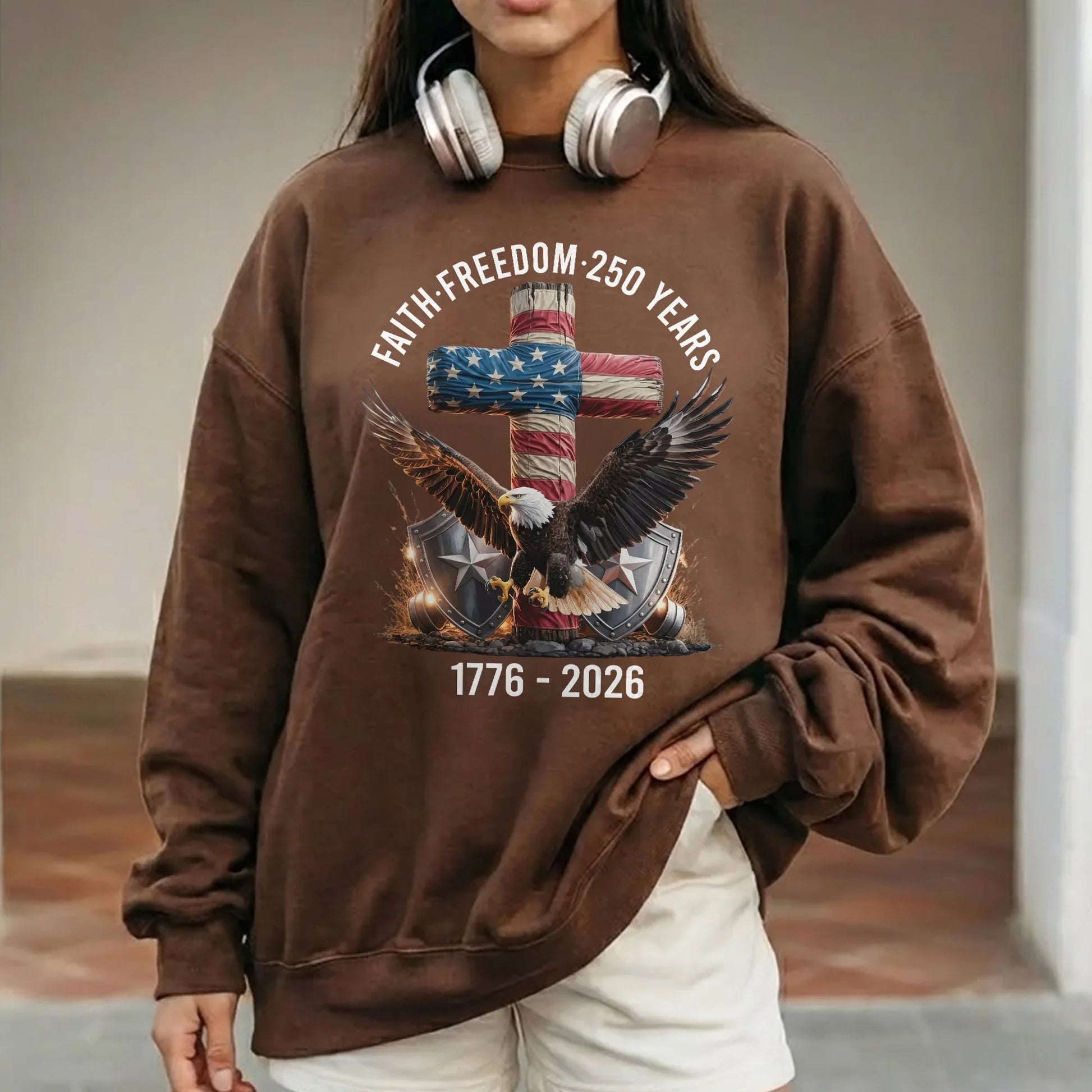 Faith & Freedom 250 Years – Hold Fast Faith – Unisex Tshirt / Hoodie / Sweatshirt - Faith Guided Life