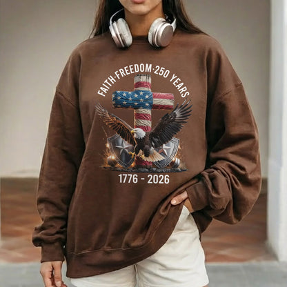 Faith & Freedom 250 Years – Hold Fast Faith – Unisex Tshirt / Hoodie / Sweatshirt - Faith Guided Life