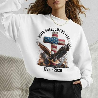 Faith & Freedom 250 Years – Hold Fast Faith – Unisex Tshirt / Hoodie / Sweatshirt - Faith Guided Life