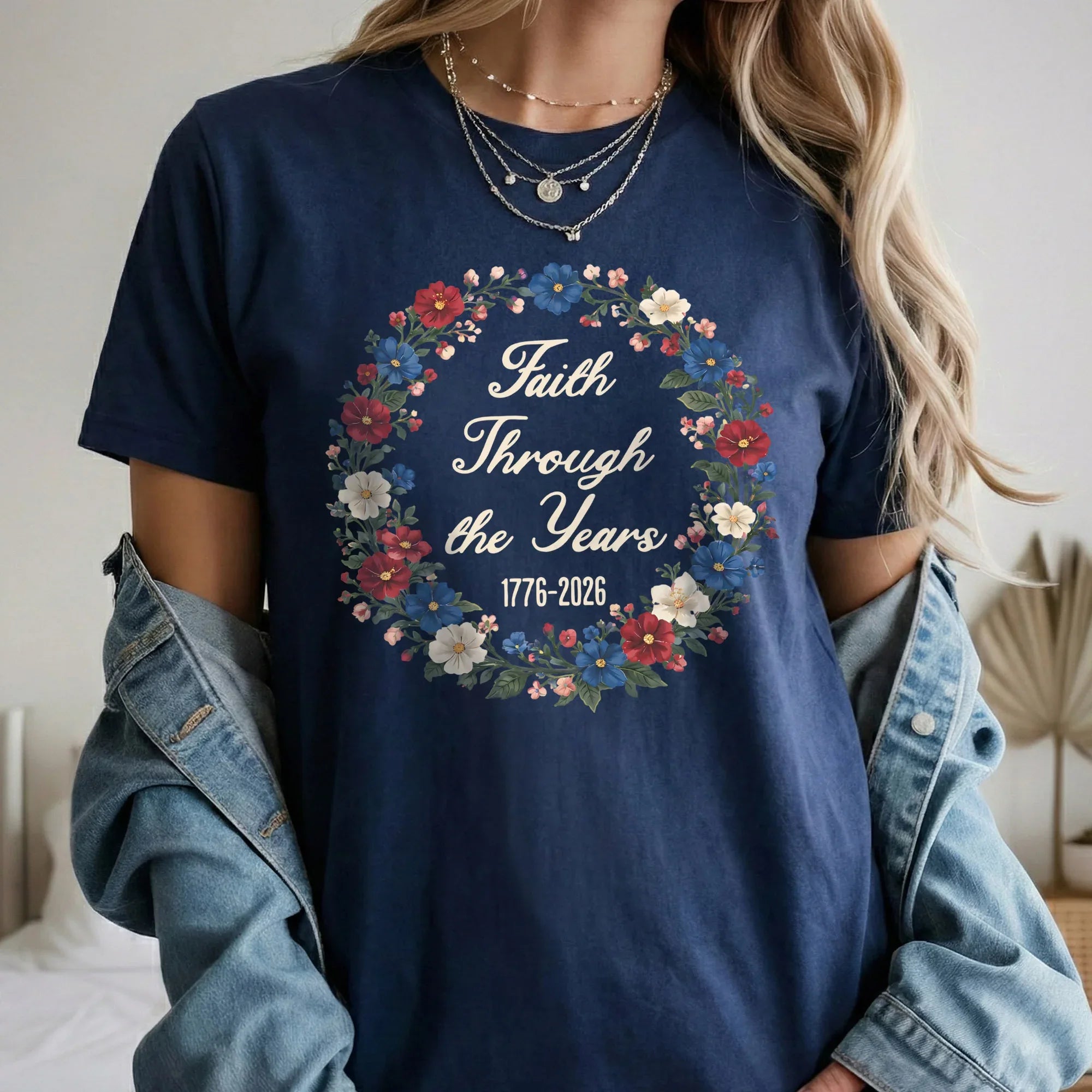 Faith Through the Years 1776–2026 – Hold Fast Faith – Unisex Tshirt / Hoodie / Sweatshirt - Faith Guided Life
