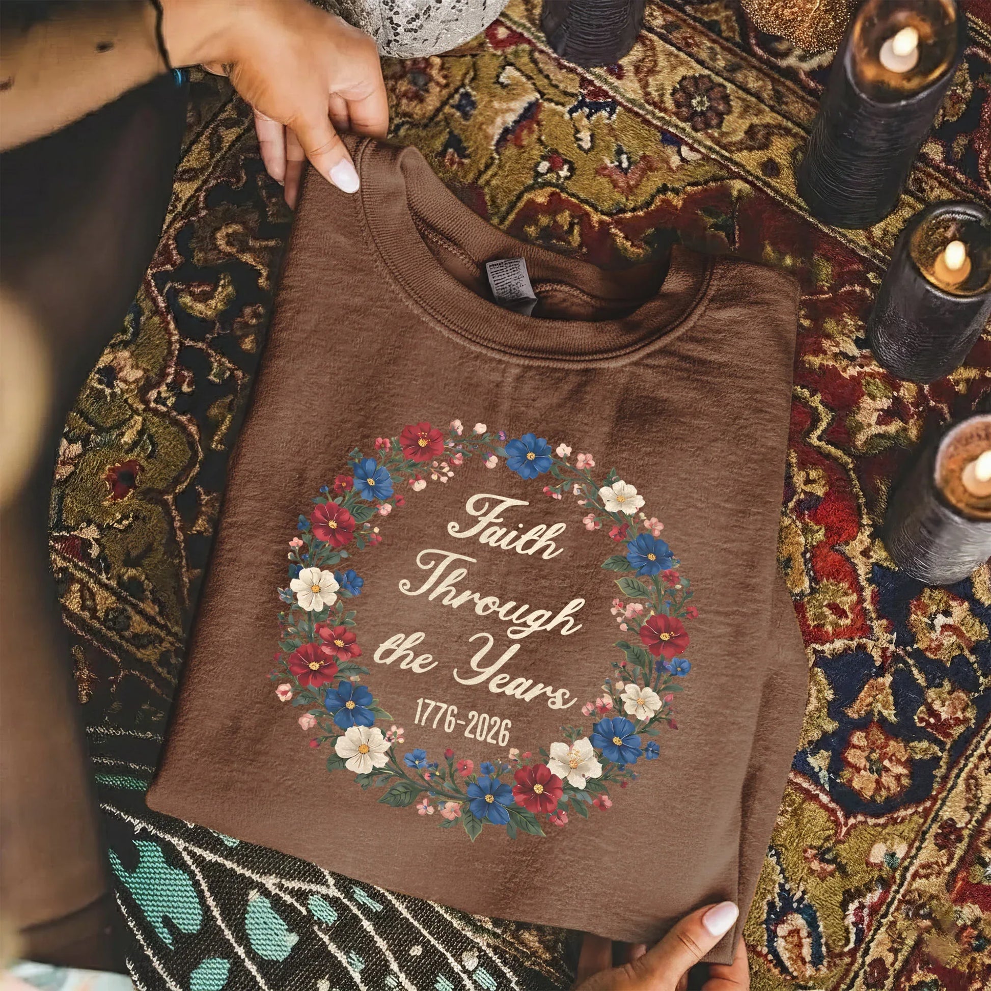 Faith Through the Years 1776–2026 – Hold Fast Faith – Unisex Tshirt / Hoodie / Sweatshirt - Faith Guided Life