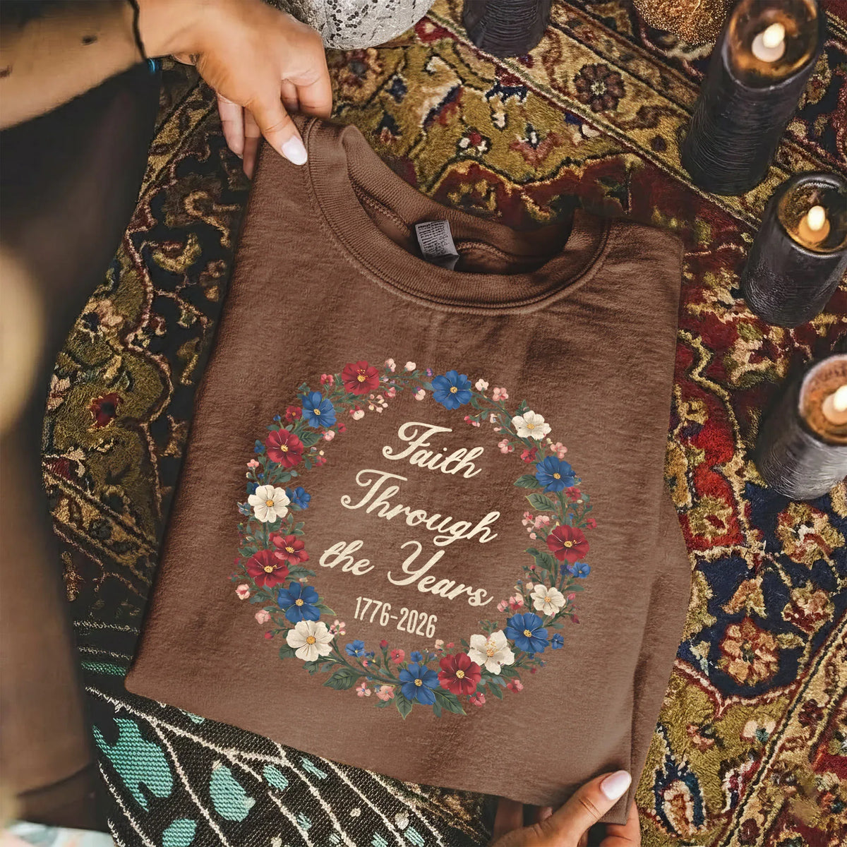 Faith Through the Years 1776–2026 – Hold Fast Faith – Unisex Tshirt / Hoodie / Sweatshirt - Faith Guided Life