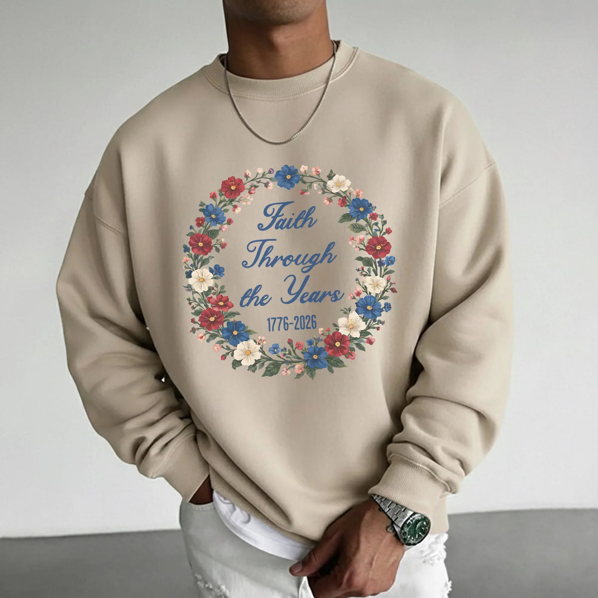 Faith Through the Years 1776–2026 – Hold Fast Faith – Unisex Tshirt / Hoodie / Sweatshirt - Faith Guided Life