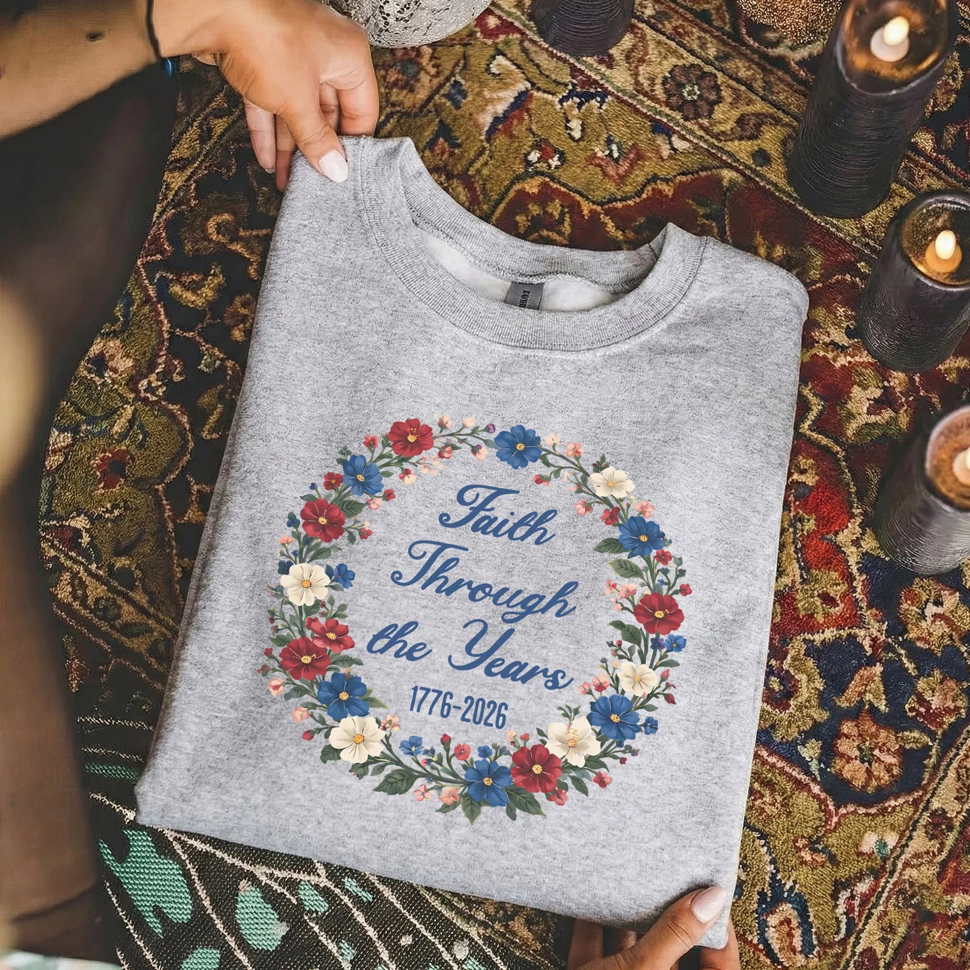 Faith Through the Years 1776–2026 – Hold Fast Faith – Unisex Tshirt / Hoodie / Sweatshirt - Faith Guided Life