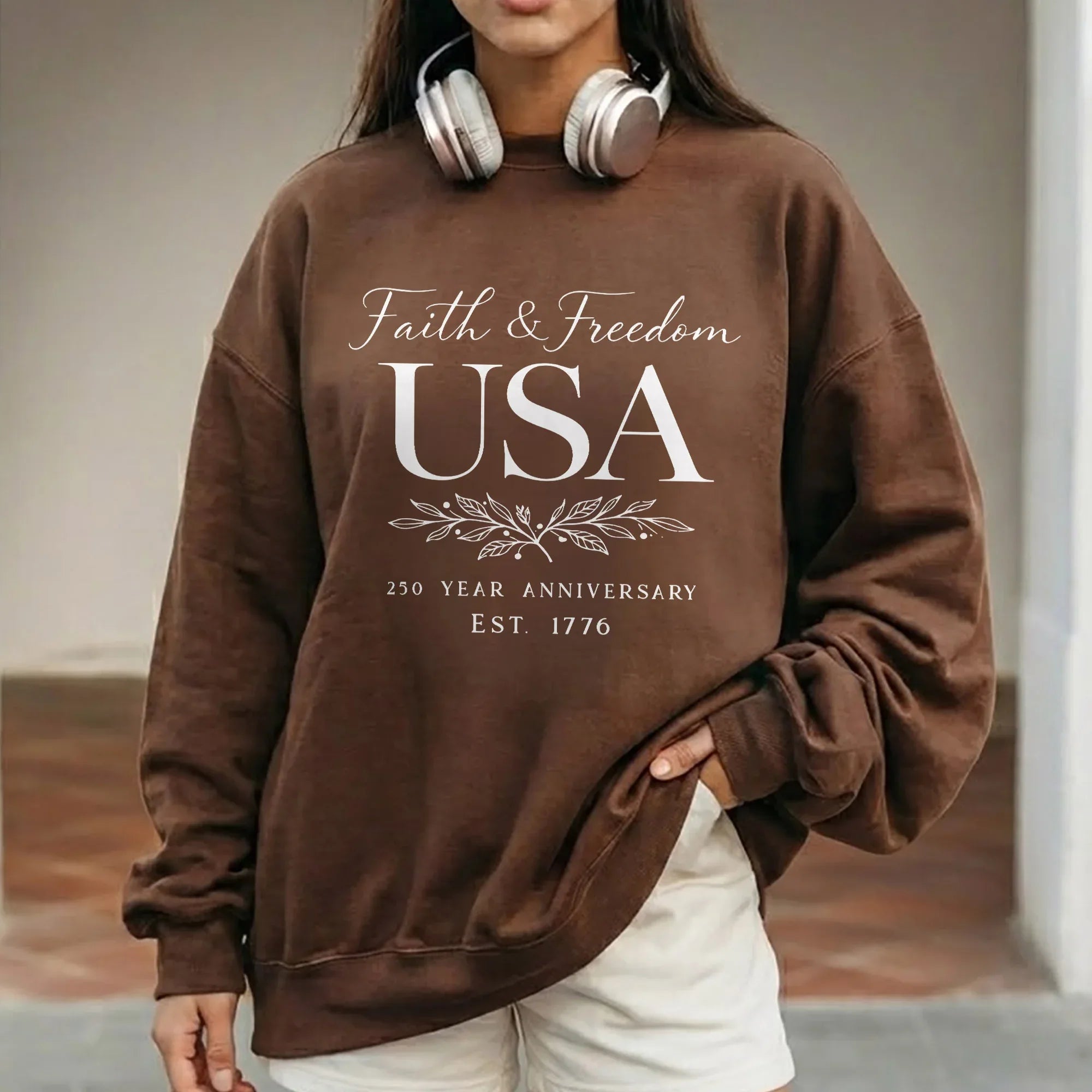 Faith & Freedom USA Script – Hold Fast Faith – Unisex Tshirt / Hoodie / Sweatshirt - Faith Guided Life