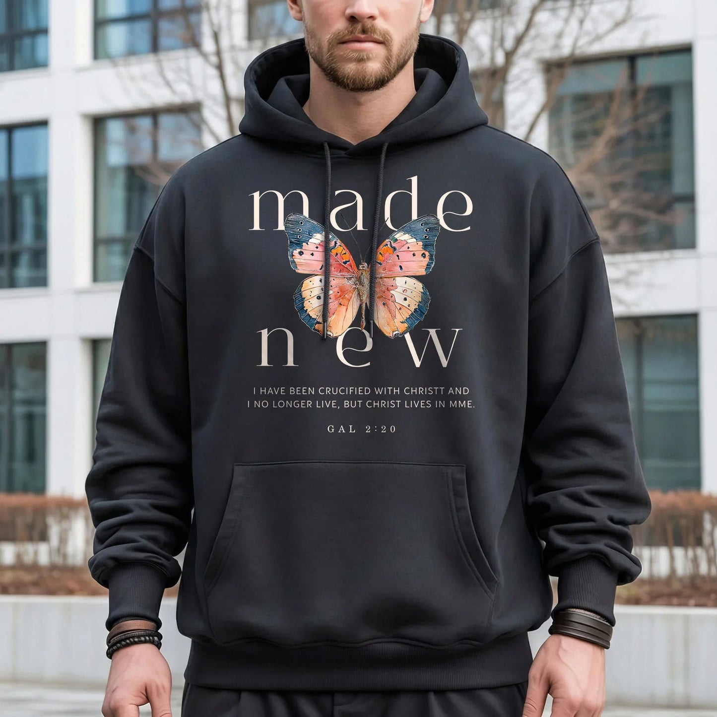 Made New in Christ – Faith Floral – Unisex Tshirt / Hoodie / Sweatshirt - Faith Guided Life