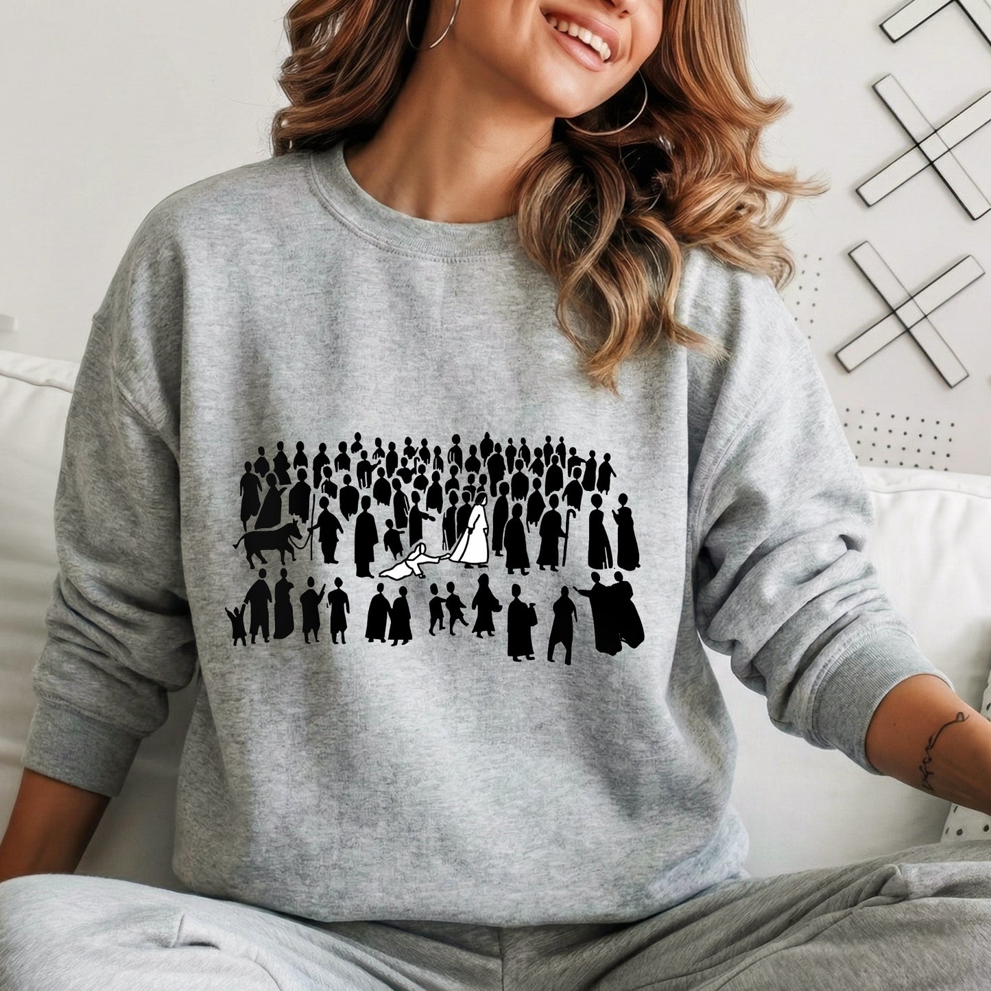 Touch The Hem Of His Garment – Faith Message – Unisex Tshirt / Hoodie / Sweatshirt