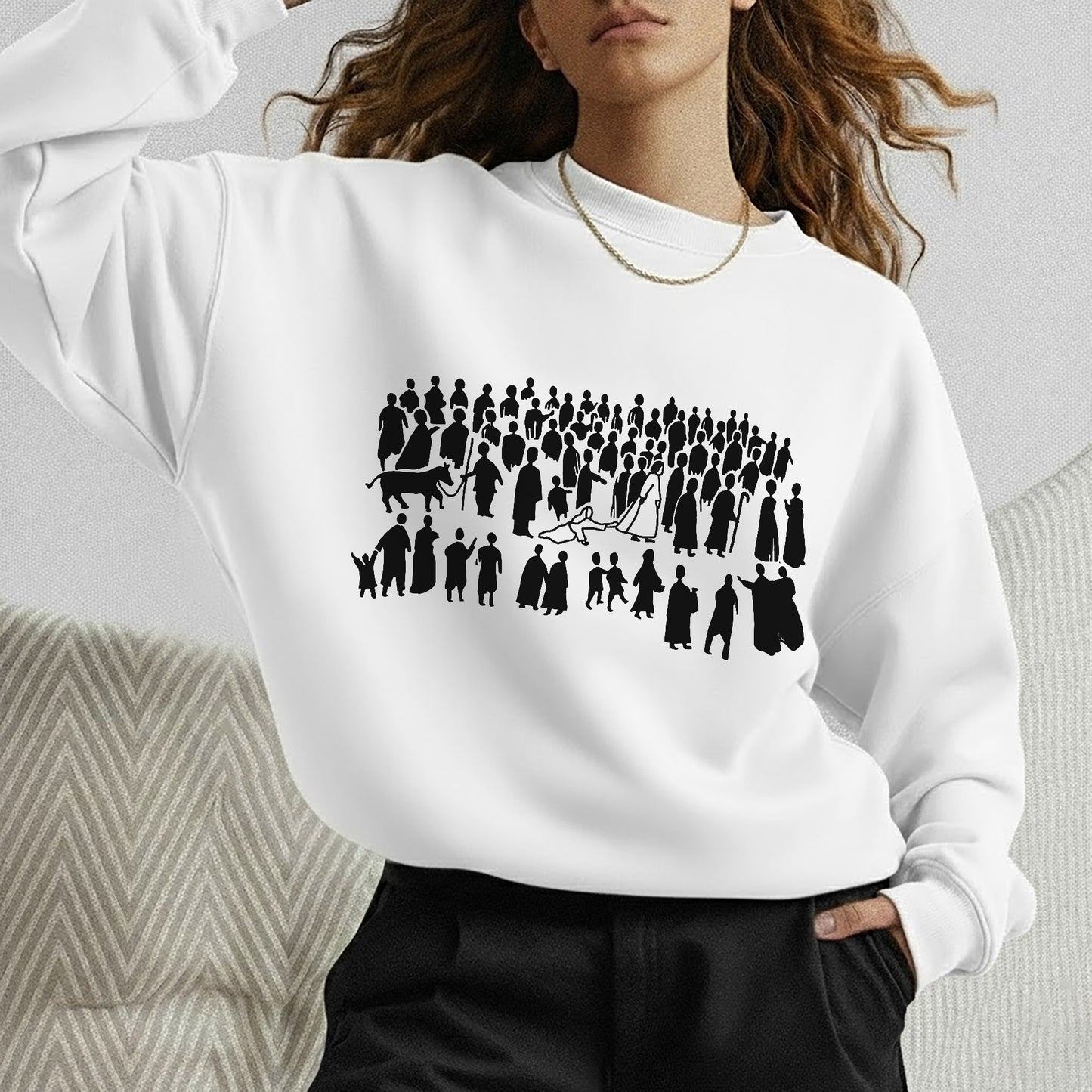 Touch The Hem Of His Garment – Faith Message – Unisex Tshirt / Hoodie / Sweatshirt