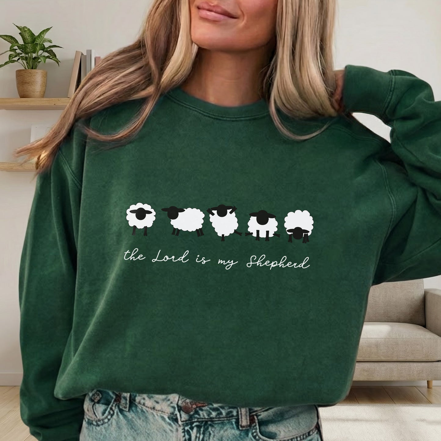 Psalm 23: The Lord Is My Shepherd – Faith Message – Unisex Tshirt / Hoodie / Sweatshirt